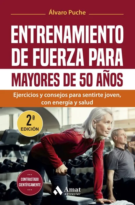 Portada del libro Entrenamiento de fuerza para mayores de 50 años